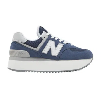 Pre-owned New Balance Wmns 574+ 'vintage Indigo' In Purple