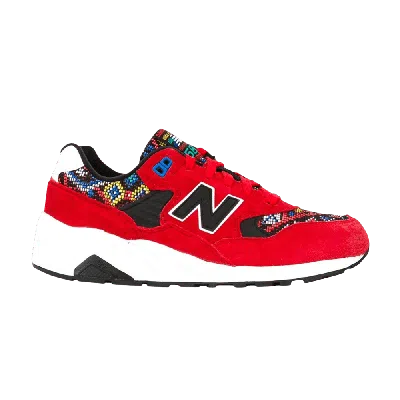 Pre-owned New Balance Wmns 580 Elite 'considered Chaos - Aztec Red'
