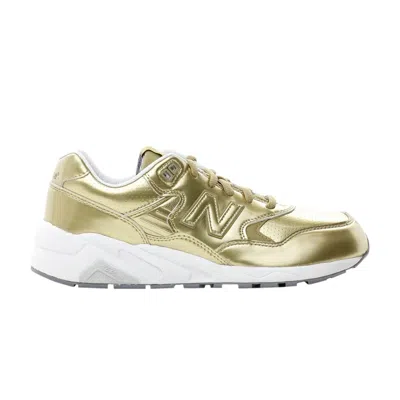 Pre-owned New Balance Wmns 580 'metallic Gold'