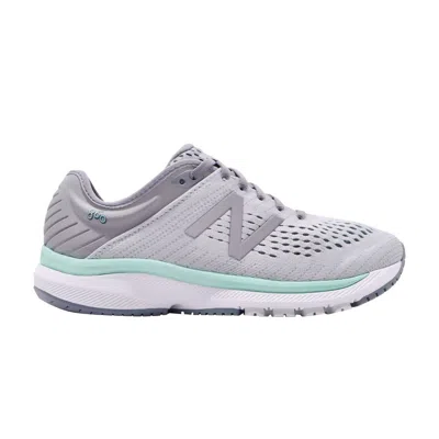 Pre-owned New Balance Wmns 860 Wide 'grey Green White' | Women's Size 5.5 In Gray