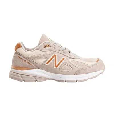 Pre-owned New Balance Wmns 990v4 Made In Usa 'white Alabaster'