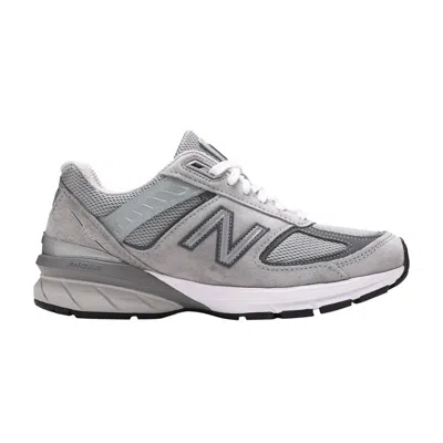 Pre-owned New Balance Wmns 990v5 Made In Usa 2e Wide 'castlerock' In Grey