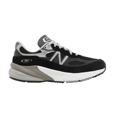 Pre-owned New Balance Wmns 990v6 Made In Usa 'black Silver'