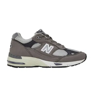 Pre-owned New Balance Wmns 991 Made In England 'castlerock Navy' In Grey