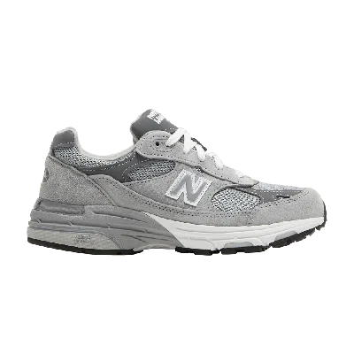 Pre-owned New Balance Wmns 993 Made In Usa Wide 'grey'