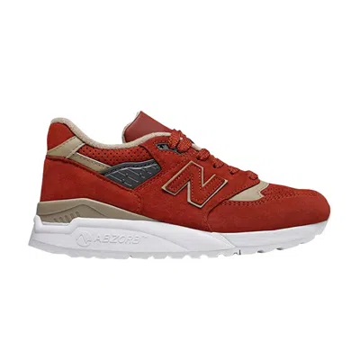 Pre-owned New Balance Wmns 998 Made In Usa 'red'