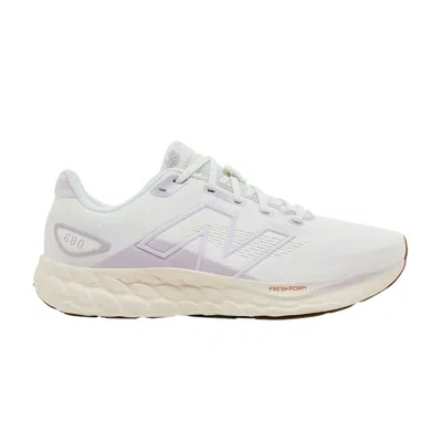 Pre-owned New Balance Wmns Fresh Foam 680v8 'sea Salt Taro' In White