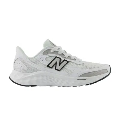 Pre-owned New Balance Wmns Fresh Foam Arishi V4 Wide 'white Silver Metallic Black'