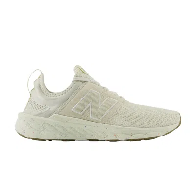 Pre-owned New Balance Wmns Fresh Foam X Cruz V3 'artisan - Turtledove Gum' | Cream | Women's Size 6 In White
