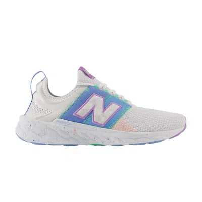 Pre-owned New Balance Wmns Fresh Foam X Cruz V3 'artisan - White Coastal Blue'