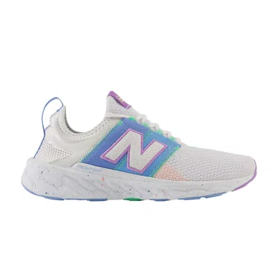 Pre-owned New Balance Wmns Fresh Foam X Cruz V3 Wide 'artisan - White Coastal Blue' | Women's Size 5.5