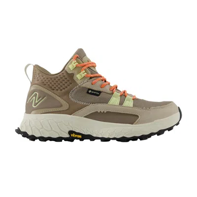 Pre-owned New Balance Wmns Fresh Foam X Hierro Mid Gore-tex 'linen Mushroom' In Tan