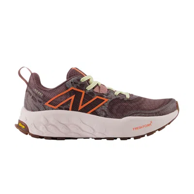 Pre-owned New Balance Wmns Fresh Foam X Hierro V8 2e Wide 'licorice Gulf Red'