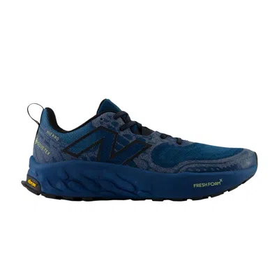 Pre-owned New Balance Wmns Fresh Foam X Hierro V8 Gore-tex 'deep Sea Everglade Green' In Blue