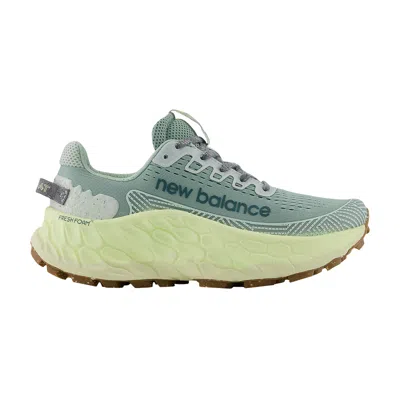 Pre-owned New Balance Wmns Fresh Foam X More Trail V3 Wide 'salt Marsh Limelight' In Green