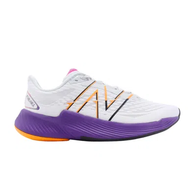 Pre-owned New Balance Wmns Fuelcell Prism V2 Wide 'white Purple Apricot'