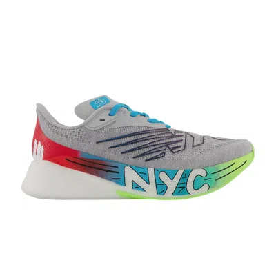 Pre-owned New Balance Wmns Fuelcell Rc Elite V2 'nyc Marathon' In Grey