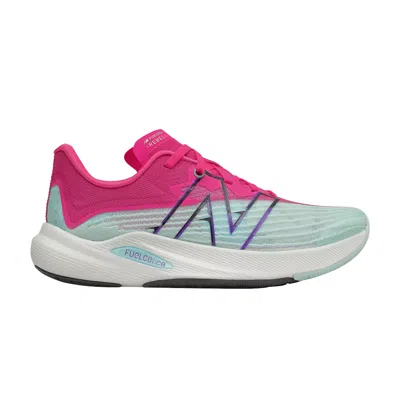 Pre-owned New Balance Wmns Fuelcell Rebel V2 'pale Blue Pink Glow'