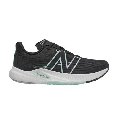 Pre-owned New Balance Wmns Fuelcell Rebel V2 Wide 'black White Mint'