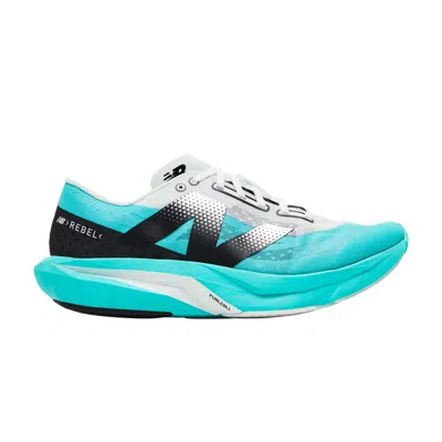 Pre-owned New Balance Wmns Fuelcell Rebel V4 'cyber Jade' | Teal | Women's Size 9 In Blue