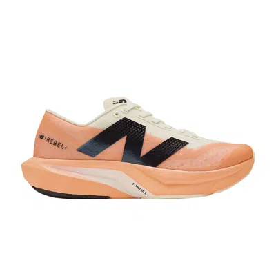 Pre-owned New Balance Wmns Fuelcell Rebel V4 Wide 'hot Mango' | Orange | Women's Size 10