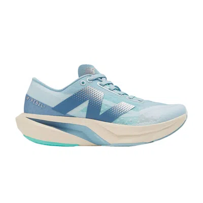 Pre-owned New Balance Wmns Fuelcell Rebel V4 Wide 'quarry Blue' | Women's Size 7