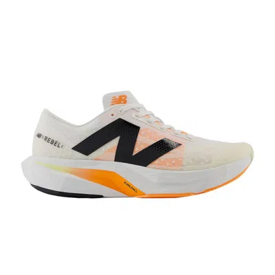 Pre-owned New Balance Wmns Fuelcell Rebel V4 Wide 'sunrise Pack' | Cream | Women's Size 5.5 In White