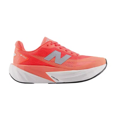 Pre-owned New Balance Wmns Fuelcell Rebel V5 Wide 'white Orange' | Women's Size 8