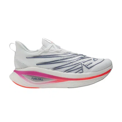 Pre-owned New Balance Wmns Fuelcell Supercomp Elite V3 'white Blue Magenta'