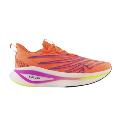 Pre-owned New Balance Wmns Fuelcell Supercomp Elite V3 Wide 'neon Dragonfly Cosmic Rose' | Orange | Women's Si