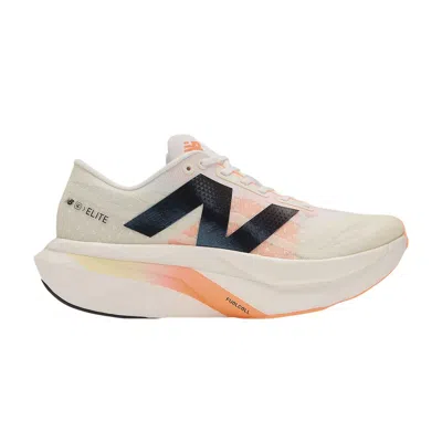 Pre-owned New Balance Wmns Fuelcell Supercomp Elite V4 'sunrise Pack' | Cream | Women's Size 5.5 In White