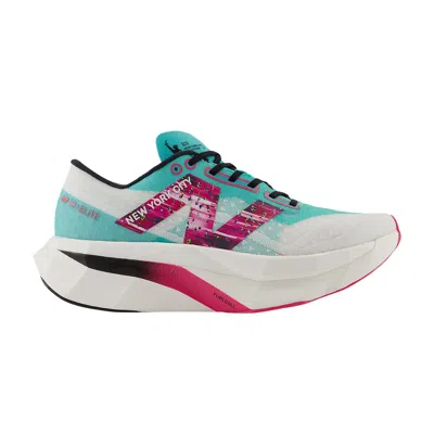 Pre-owned New Balance Wmns Fuelcell Supercomp Elite V4 'tcs Nyc Marathon' In Teal