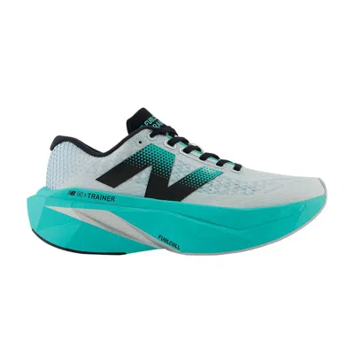 Pre-owned New Balance Wmns Fuelcell Supercomp Trainer V3 'cyber Jade' In Teal