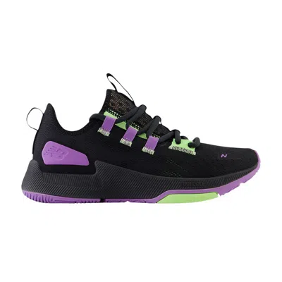 Pre-owned New Balance Wmns Fuelcell Trainer V2 'black Purple Fade'