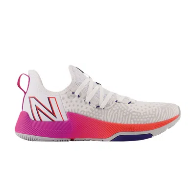 Pre-owned New Balance Wmns Fuelcell Trainer Wide 'white Magenta Pop' | Women's Size 6