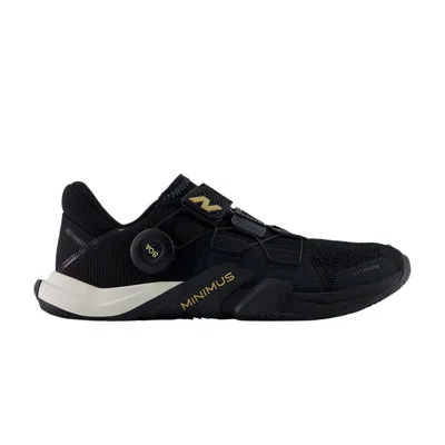 Pre-owned New Balance Wmns Minimus Tr Boa V2 'phantom Gold Metallic' | Black | Women's Size 5.5