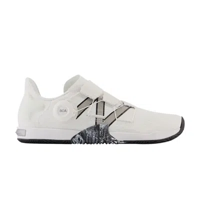 Pre-owned New Balance Wmns Minimus Tr Boa 'white Black'