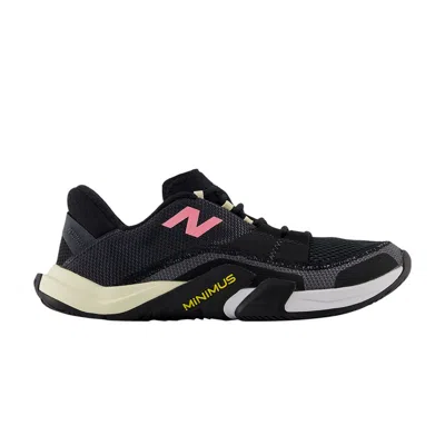 Pre-owned New Balance Wmns Minimus Tr V2 Wide 'black Cyber Jade'