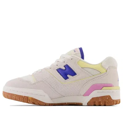 New Balance Women's 550 In White/blue/yellow