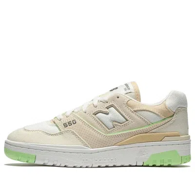 New Balance Women's 550 In Beige/green