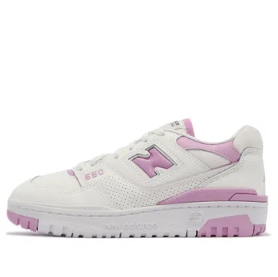New Balance Women's 550 In White/pink