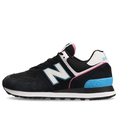 New Balance Women's 574 In Black/blue