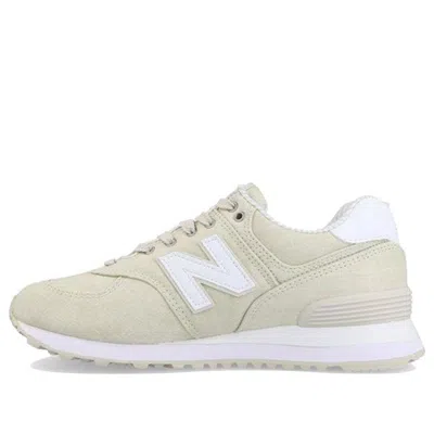 New Balance (wmns)  574 'cream Yellow White' In Multi