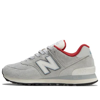 New Balance Women's 574 In Blue/red