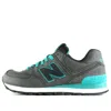 New Balance (wmns)  574 'precious Metals - Charcoal Teal' In Gray