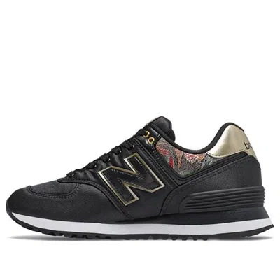 New Balance (wmns)  574 Series Gold 'black Gold White'