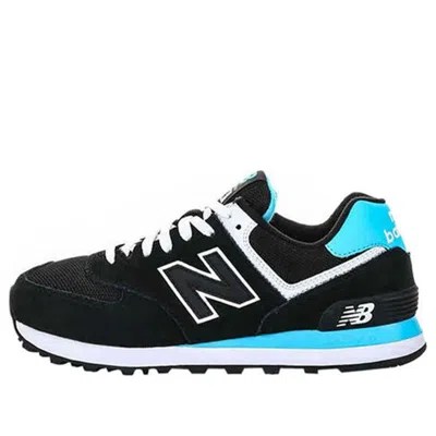 New Balance (wmns)  574 Series Low-top Black/blue In Multi