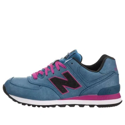 New Balance (wmns)  574 Series Sneakers 'blue Rose Red'