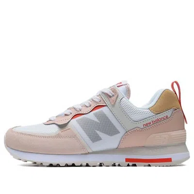 New Balance (wmns)  574 Shoes For Pink/orange In Multi