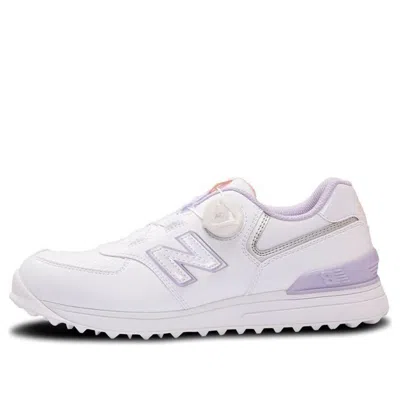New Balance (wmns)  574 V3 Boa Golf Shoes 'white Lilac'